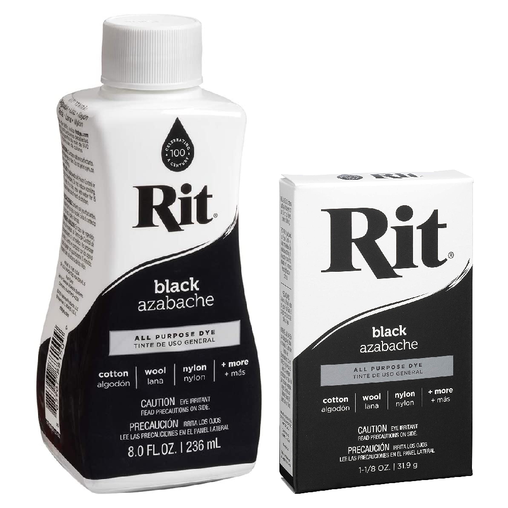 Rit Back Black Dye Kit
